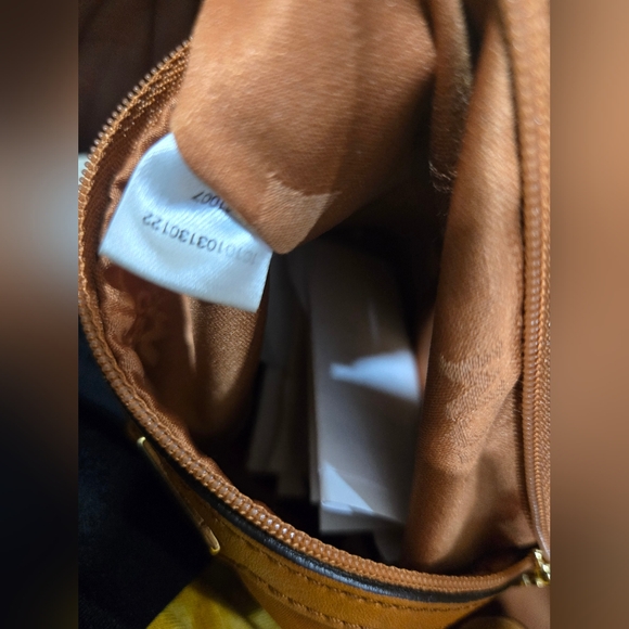 MCM Hobo Bag/Shoulder Bag Cognac Visetos made in Korea - Picture 10 of 13